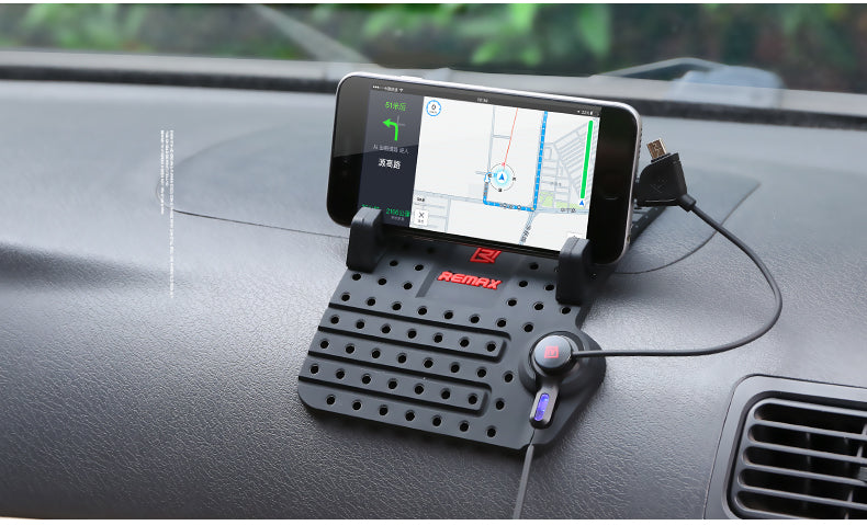 Car Mobile Phone Universal Holder With Magnetic USB Connector