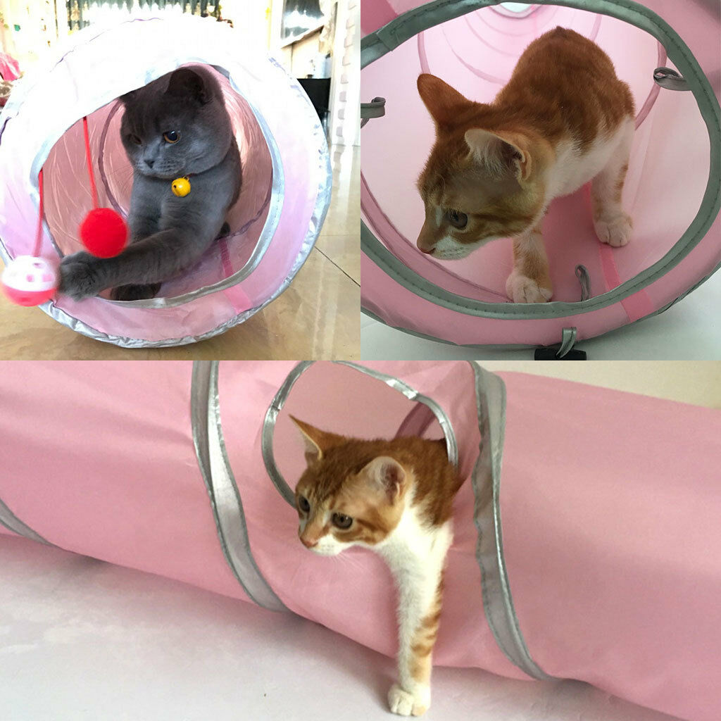 DizzyTunnels™ Foldable Pet Tunnel