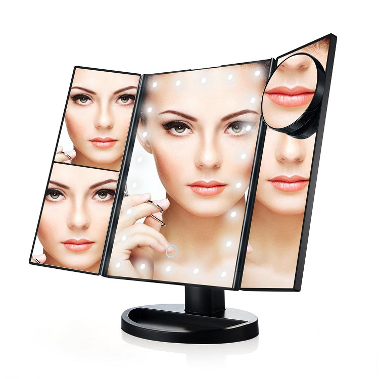 3 Panel LED Professional Makeup Mirror