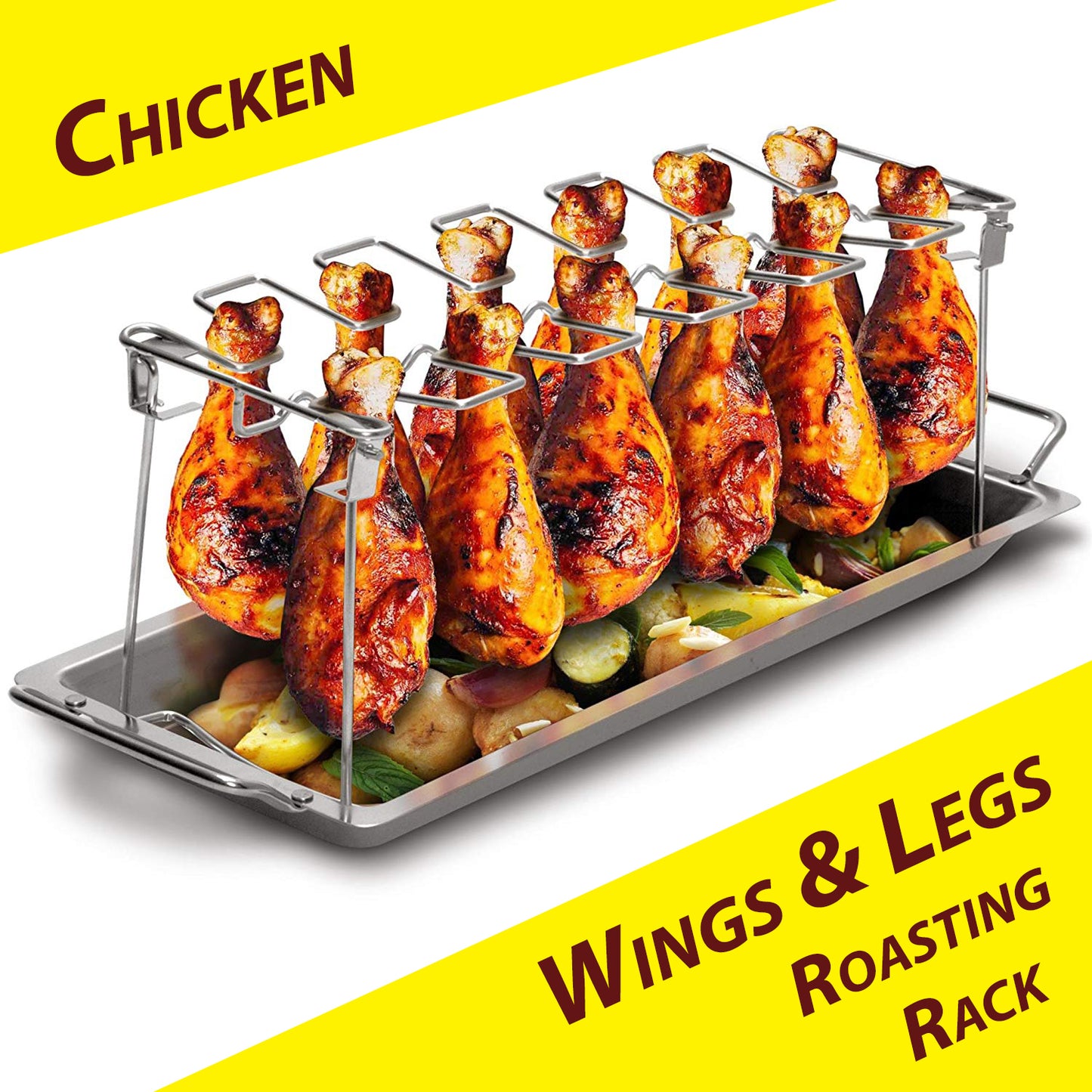 Chicken Wings & Legs Roasting Rack