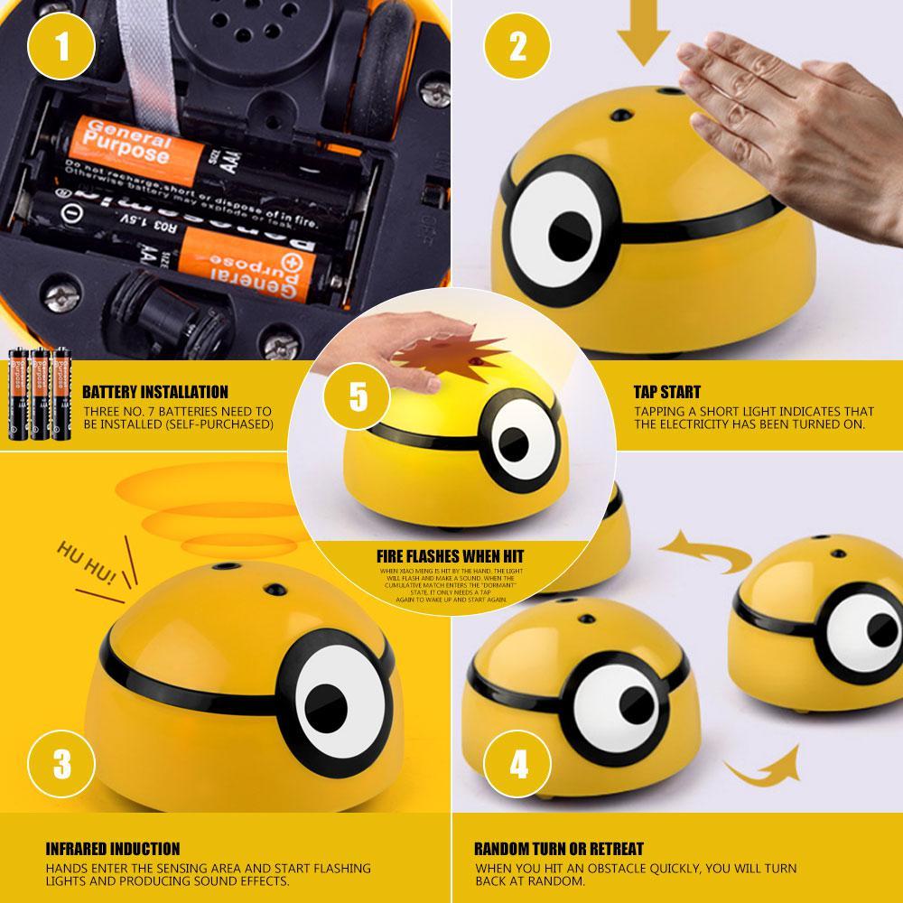 Intelligent Elusive Yellow Eye Toy - For Kids & Pets