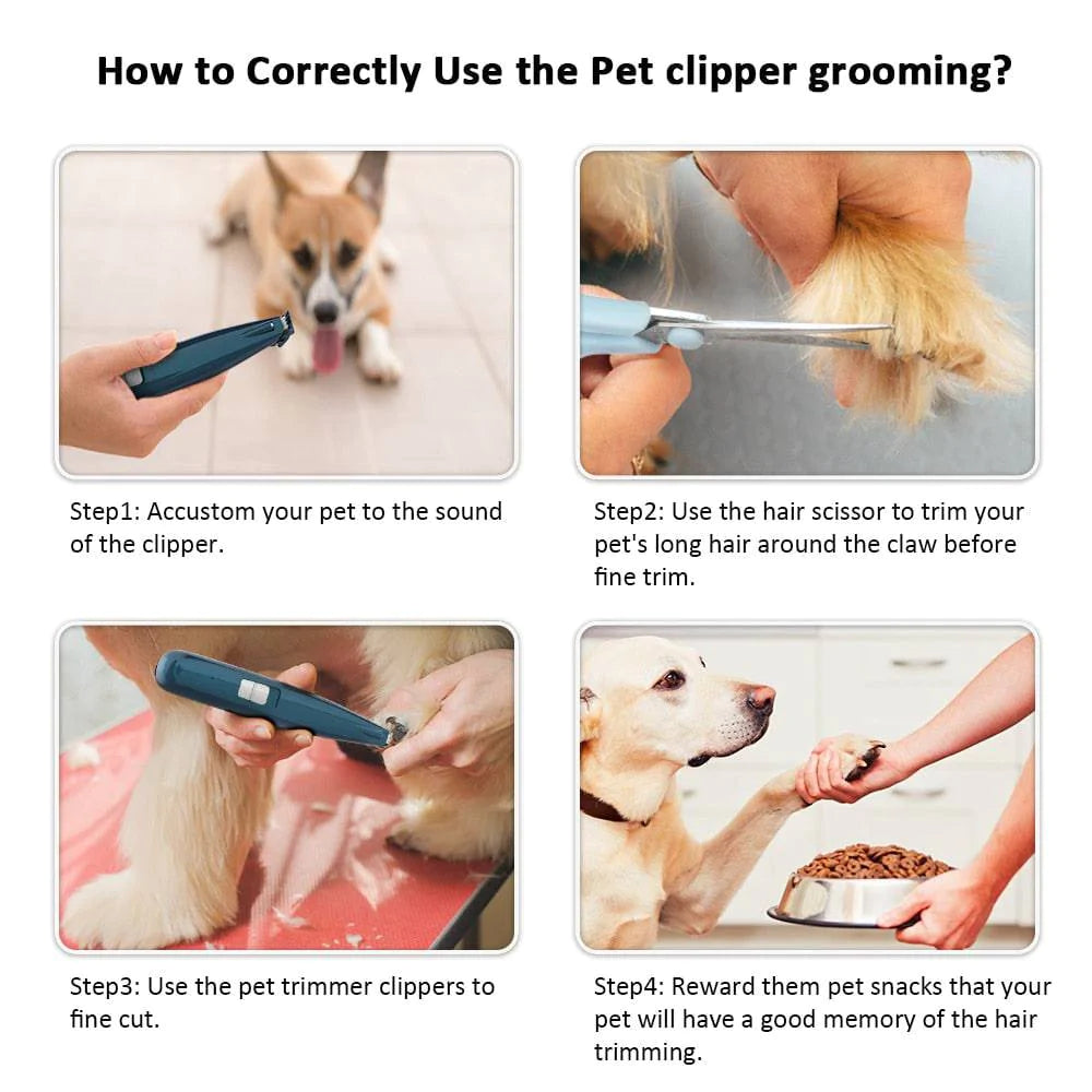 ClipMyPaws™ Pet Paw Hair Trimmer