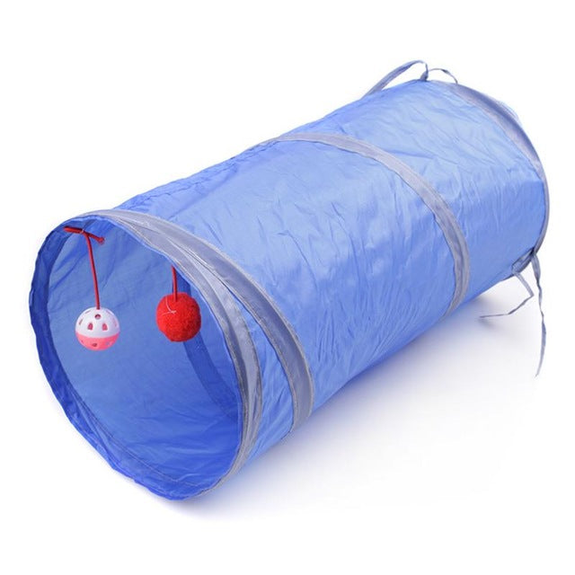 DizzyTunnels™ Foldable Pet Tunnel