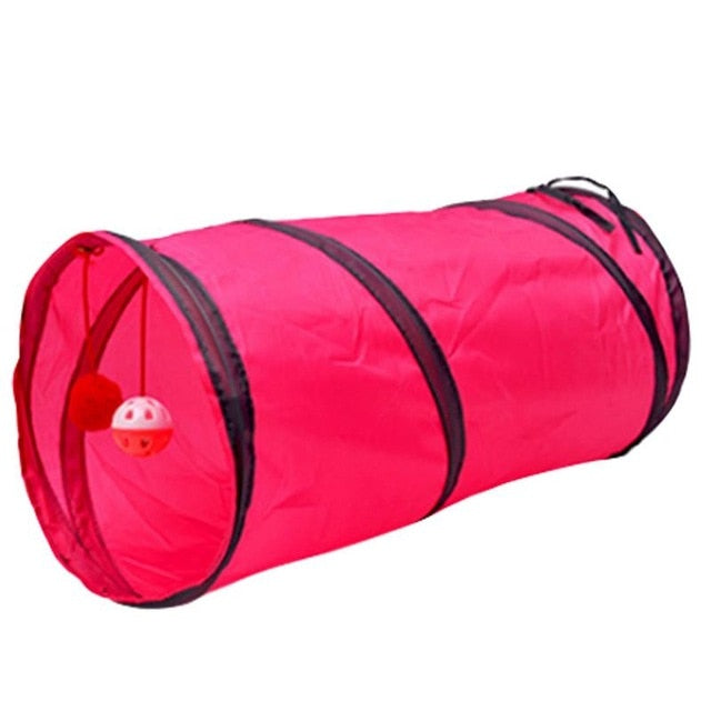 DizzyTunnels™ Foldable Pet Tunnel